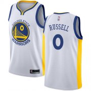 Wholesale Cheap Warriors #0 D'Angelo Russell White Basketball Swingman Association Edition Jersey