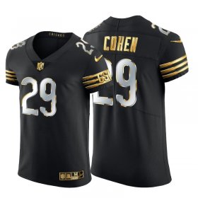 Wholesale Cheap Chicago Bears #29 Tarik Cohen Men\'s Nike Black Edition Vapor Untouchable Elite NFL Jersey