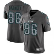 Wholesale Cheap Nike Eagles #96 Derek Barnett Gray Static Youth Stitched NFL Vapor Untouchable Limited Jersey