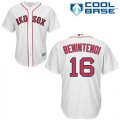 Wholesale Cheap Red Sox #16 Andrew Benintendi White Cool Base Stitched Youth MLB Jersey