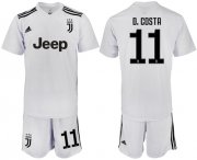 Wholesale Cheap Juventus #11 D.Costa White Soccer Club Jersey