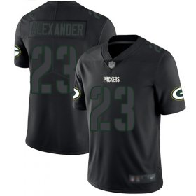 Wholesale Cheap Nike Packers #23 Jaire Alexander Black Men\'s Stitched NFL Limited Rush Impact Jersey