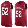 Wholesale Cheap Nike Cardinals #52 Mason Cole Red Team Color Men's Stitched NFL Limited Tank Top Jersey