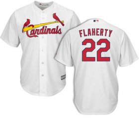 Wholesale Cheap Cardinals #22 Jack Flaherty White New Cool Base Stitched Youth MLB Jersey