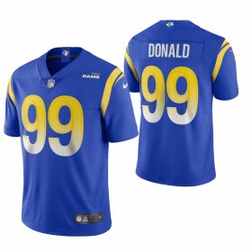 Wholesale Cheap Los Angeles Rams #99 Aaron Donald Men\'s Nike Royal 2020 Vapor Untouchable Limited NFL Jersey