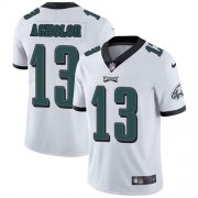 Wholesale Cheap Nike Eagles #13 Nelson Agholor White Youth Stitched NFL Vapor Untouchable Limited Jersey