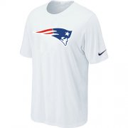 Wholesale Cheap Nike New England Patriots Sideline Legend Authentic Logo Dri-FIT NFL T-Shirt White