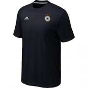 Wholesale Cheap Adidas Germany 2014 World Small Logo Soccer T-Shirt Black