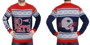 Wholesale Cheap Nike Patriots Men's Ugly Sweater_1
