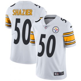 Wholesale Cheap Nike Steelers #50 Ryan Shazier White Men\'s Stitched NFL Vapor Untouchable Limited Jersey