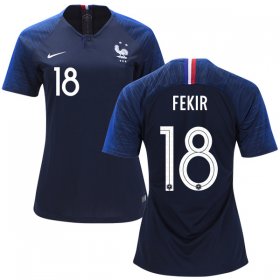 Wholesale Cheap Women\'s France #18 Fekir Home Soccer Country Jersey