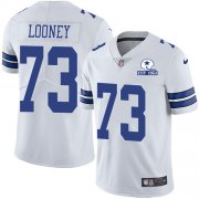 Wholesale Cheap Nike Cowboys #73 Joe Looney White Men's Stitched With Established In 1960 Patch NFL Vapor Untouchable Limited Jersey
