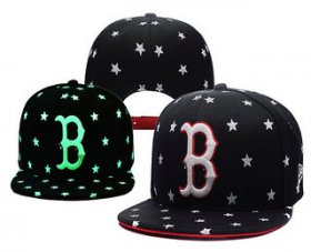 Wholesale Cheap MLB Boston Red Sox Snapback Ajustable Cap Hat YD 2