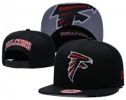Wholesale Cheap Falcons Team Logo Black Adjustable Hat
