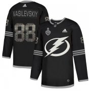 Wholesale Cheap Adidas Lightning #88 Andrei Vasilevskiy Black Authentic Classic 2020 Stanley Cup Final Stitched NHL Jersey