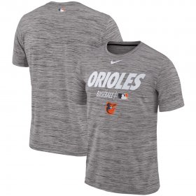 Wholesale Cheap Baltimore Orioles Nike Authentic Collection Velocity Team Issue Performance T-Shirt Gray