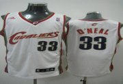 Wholesale Cheap NBA JERSEYS Cleveland Cavaliers #33 LeBron Oneal Swingman white Jersey