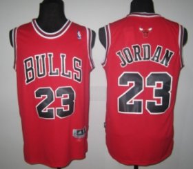 Wholesale Cheap Chicago Bulls #23 Michael Jordan Revolution 30 Swingman Red Jersey