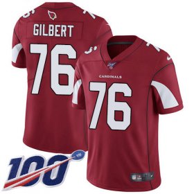 Wholesale Cheap Nike Cardinals #76 Marcus Gilbert Red Team Color Men\'s Stitched NFL 100th Season Vapor Limited Jersey