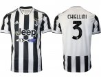 Wholesale Cheap Men 2021-2022 Club Juventus home aaa version white 3 Adidas Soccer Jersey