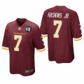 Cheap Washington Redskins #7 Dwayne Haskins Jr Men's Nike Burgundy Bobby Mitchell Uniform Patch NFL Game Jersey