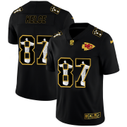 Wholesale Cheap Kansas City Chiefs #87 Travis Kelce Nike Carbon Black Vapor Cristo Redentor Limited NFL Jersey