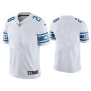 Wholesale Cheap Men's Detroit Lions Blank White Vapor Untouchable Limited Stitched Jersey