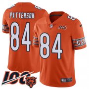 Wholesale Cheap Nike Bears #84 Cordarrelle Patterson Orange Youth Stitched NFL Limited Rush 100th Season Jersey