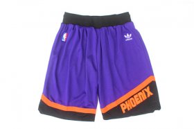 Wholesale Cheap Men\'s Phoenix Suns adidas Purple Throwback Short