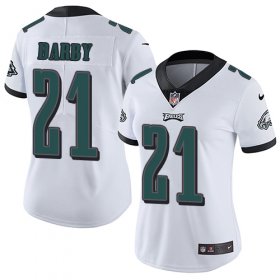 Wholesale Cheap Nike Eagles #21 Ronald Darby White Women\'s Stitched NFL Vapor Untouchable Limited Jersey