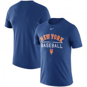 Wholesale Cheap New York Mets Nike Away Practice T-Shirt Royal