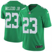 Wholesale Cheap Nike Eagles #23 Rodney McLeod Jr Green Men's Stitched NFL Limited Rush Jersey