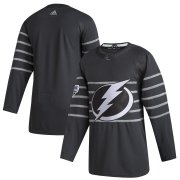 Wholesale Cheap Men's Tampa Bay Lightning Adidas Gray 2020 NHL All-Star Game Authentic Jersey