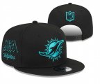 Cheap Miami Dolphins Stitched Snapback Hats 100