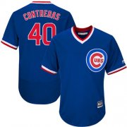 Wholesale Cheap Cubs #40 Willson Contreras Blue Flexbase Authentic Collection Cooperstown Stitched MLB Jersey