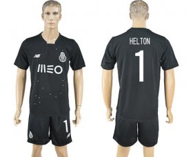Wholesale Cheap Oporto #1 Helton Away Soccer Club Jersey