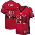 Wholesale Cheap Nike 49ers #20 Jimmie Ward Red Team Color Women's Stitched NFL Elite Drift Fashion Jersey