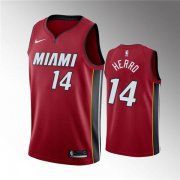 Wholesale Cheap Men's Miami Heat #14 Tyler Herro 2019-20 Statement Rookie Jersey Red