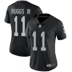 Wholesale Cheap Nike Raiders #11 Henry Ruggs III Black Team Color Women\'s Stitched NFL Vapor Untouchable Limited Jersey
