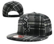Wholesale Cheap MLB Chicago White Sox Snapback Ajustable Cap Hat 6