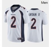 Wholesale Cheap Men Denver Broncos #2 Patrick Surtain II Navy White Orange 2021 Draft Jersey