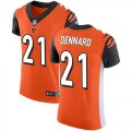 Wholesale Cheap Nike Bengals #21 Darqueze Dennard Orange Alternate Men's Stitched NFL Vapor Untouchable Elite Jersey