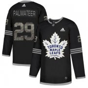 Wholesale Cheap Adidas Maple Leafs #29 Mike Palmateer Black Authentic Classic Stitched NHL Jersey