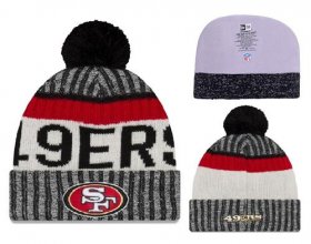 Wholesale Cheap NFL San Francisco 49ers Logo Stitched Knit Beanies 014