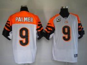 Wholesale Cheap Bengals #9 Carson Palmer White Stitched NFL Jersey