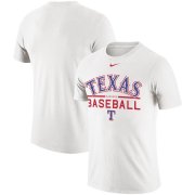 Wholesale Cheap Texas Rangers Nike Practice Performance T-Shirt White