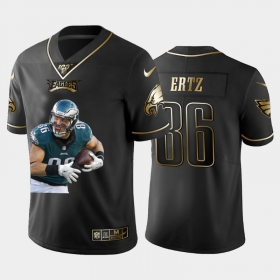 Cheap Philadelphia Eagles #86 Zach Ertz Nike Team Hero 3 Vapor Limited NFL 100 Jersey Black Golden