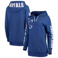 Wholesale Cheap Kansas City Royals G-III 4Her by Carl Banks Women's 12th Inning Pullover Hoodie Royal