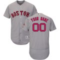 Wholesale Cheap Boston Red Sox Majestic Road Flex Base Authentic Collection Custom Jersey Gray