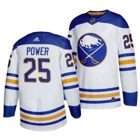Cheap Men\'s Buffalo Sabres #25 Owen Power White Stitched Jersey